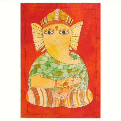 Shri Ganeshji with tatooed hands