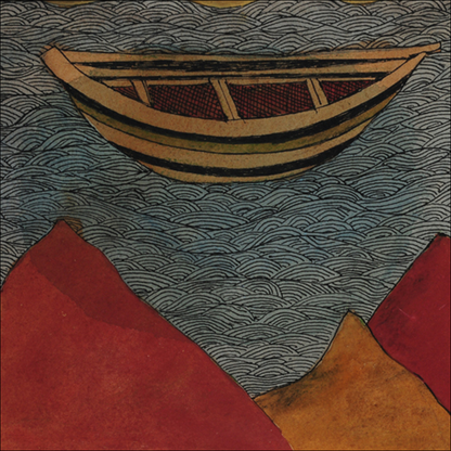 The Boat & 3 Mountains