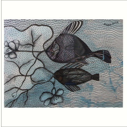 Collage & Drawing