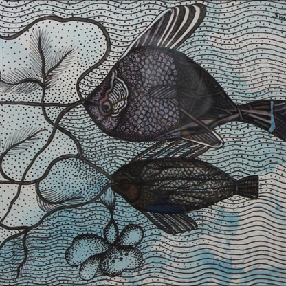 Collage & Drawing