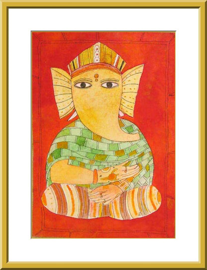 Shri Ganeshji with tatooed hands